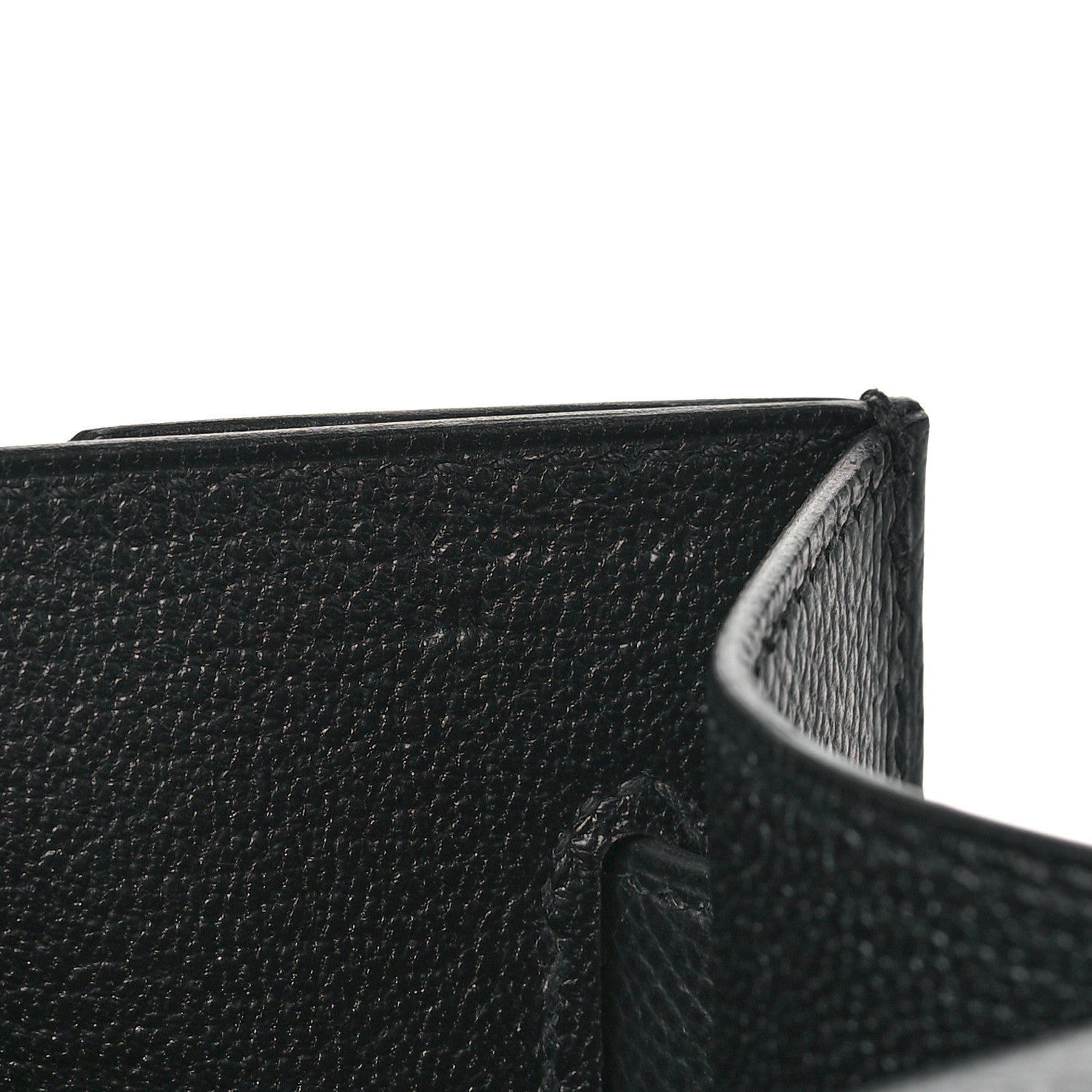 Hermes Epsom Kelly Depeches 25 Pouch Black 7 of 10