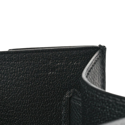 Hermes Epsom Kelly Depeches 25 Pouch Black 7 of 10