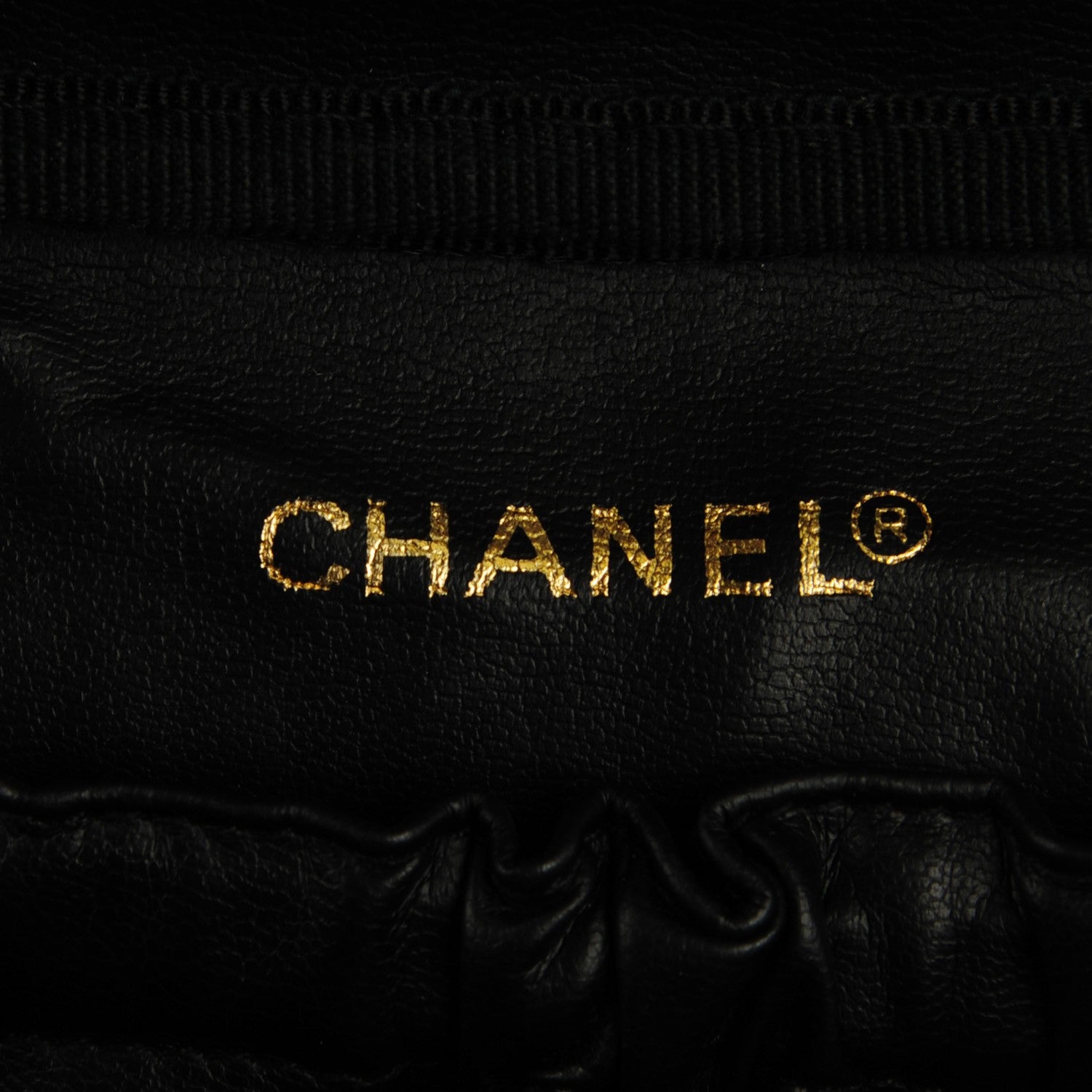 Chanel Calfskin Vanity Cosmetic Case Black 6 of 8