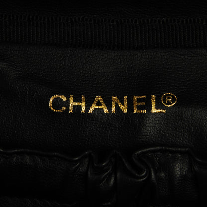 Chanel Calfskin Vanity Cosmetic Case Black 6 of 8