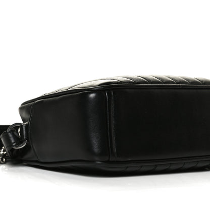 Prada Soft Calfskin Diagramme Crossbody Bag Black 7 of 14