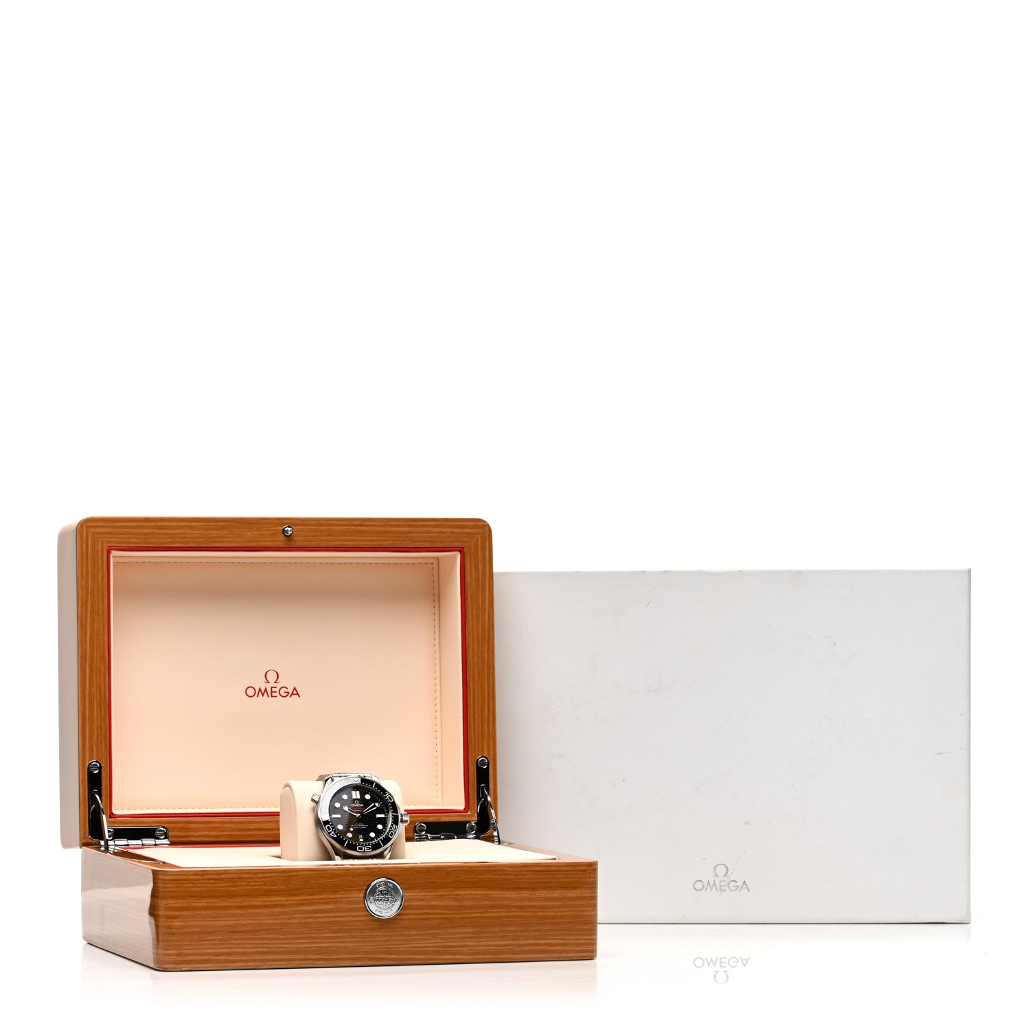 Omega Stainless Steel 42mm Seamaster Diver 300M Co-Axial Automatic Watch Black 210.30.42.20.01.001 5 of 5