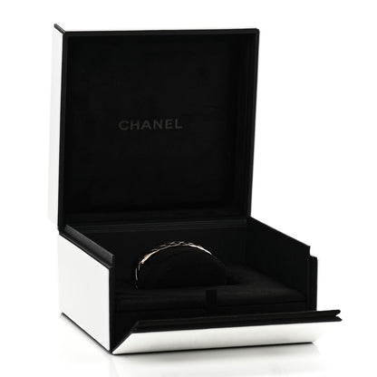 Chanel 18K Beige Gold Coco Crush Bangle Bracelet XS 5 of 5
