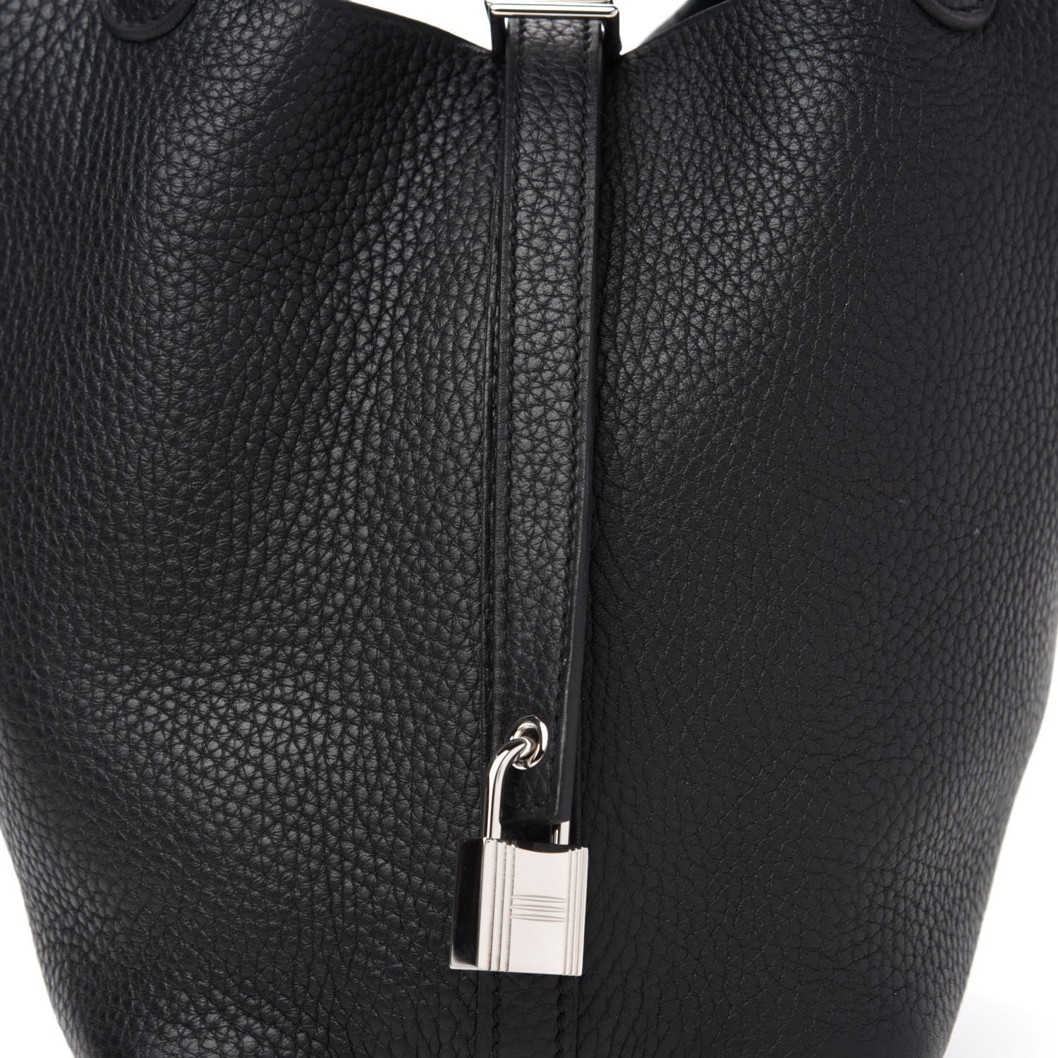 Hermes Taurillon Clemence Picotin Lock 18 PM Black 10 of 11