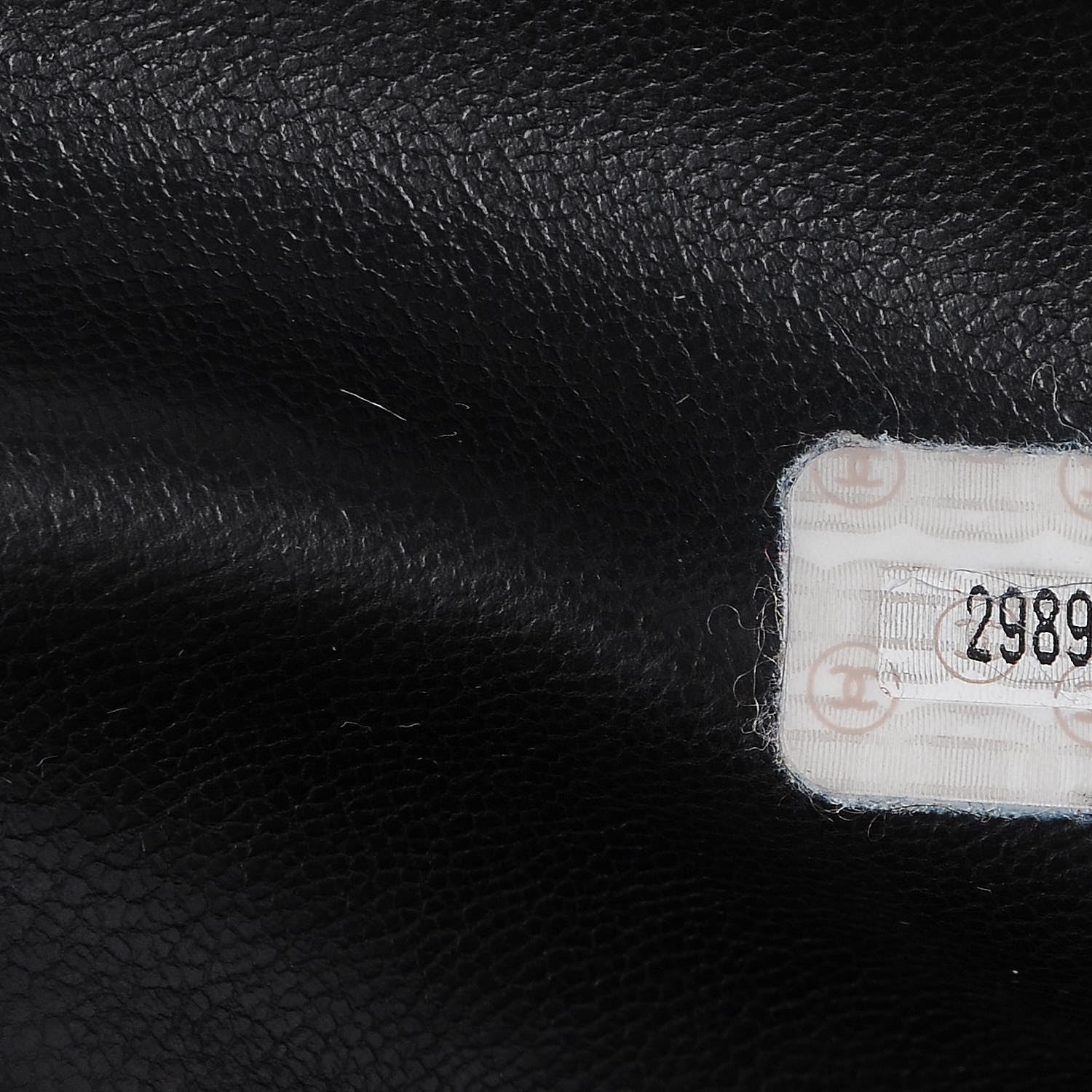 Chanel Lambskin Flap Shoulder Bag Black 9 of 10