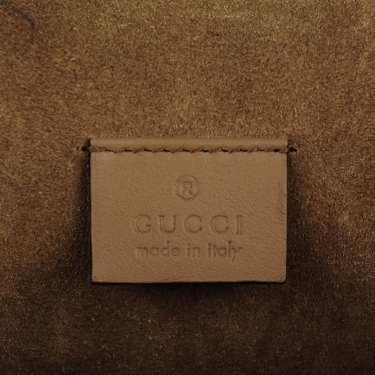 Gucci GG Supreme Monogram Medium Dionysus Shoulder Bag Taupe 6 of 7
