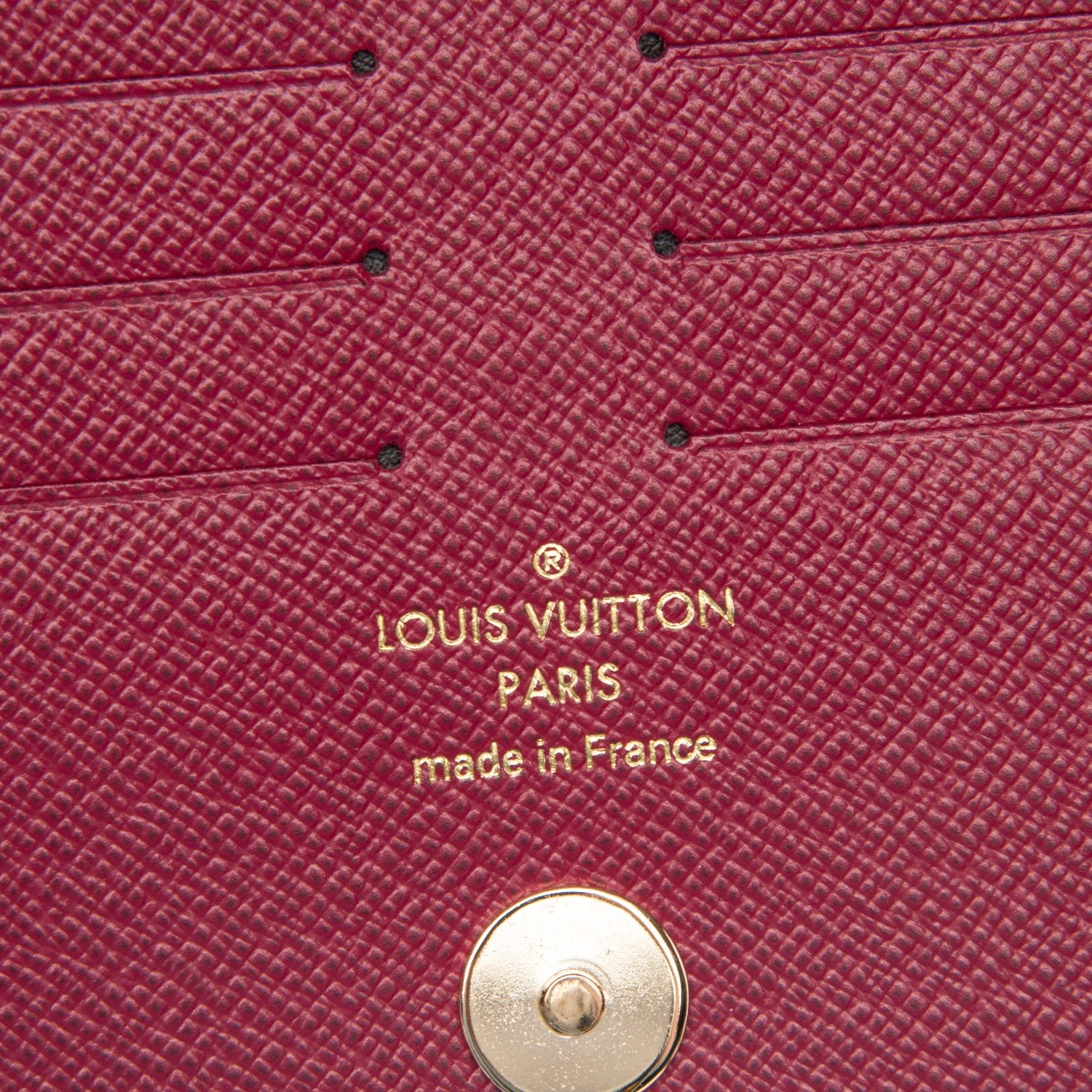 Louis Vuitton Monogram Adele Wallet Fuchsia 6 of 7