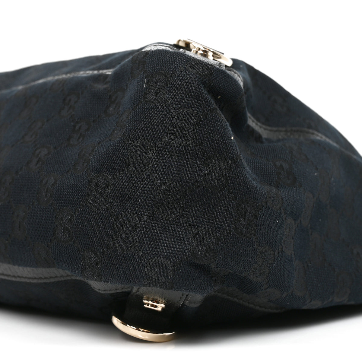 Monogram Large Abbey Tote Black