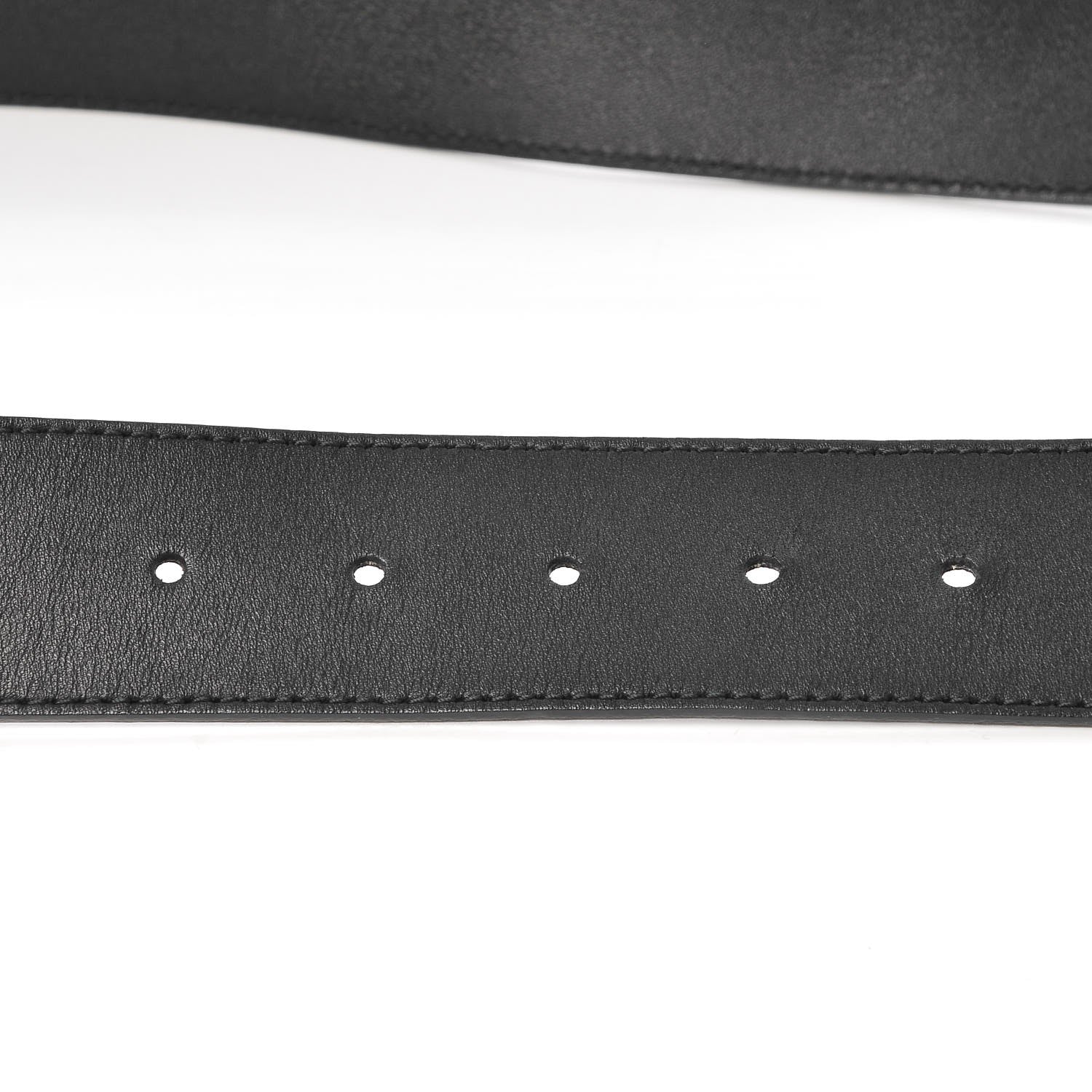 Gucci Calfskin Double G 40mm Belt 85 34 Black 4 of 5