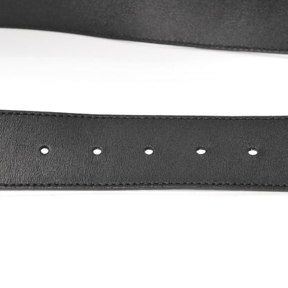 Gucci Calfskin Double G 40mm Belt 85 34 Black 4 of 5