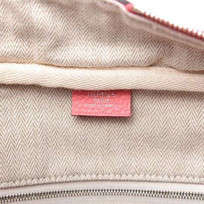 Hermes Taurillon Clemence Victoria II 35 Rose Azalee 8 of 9