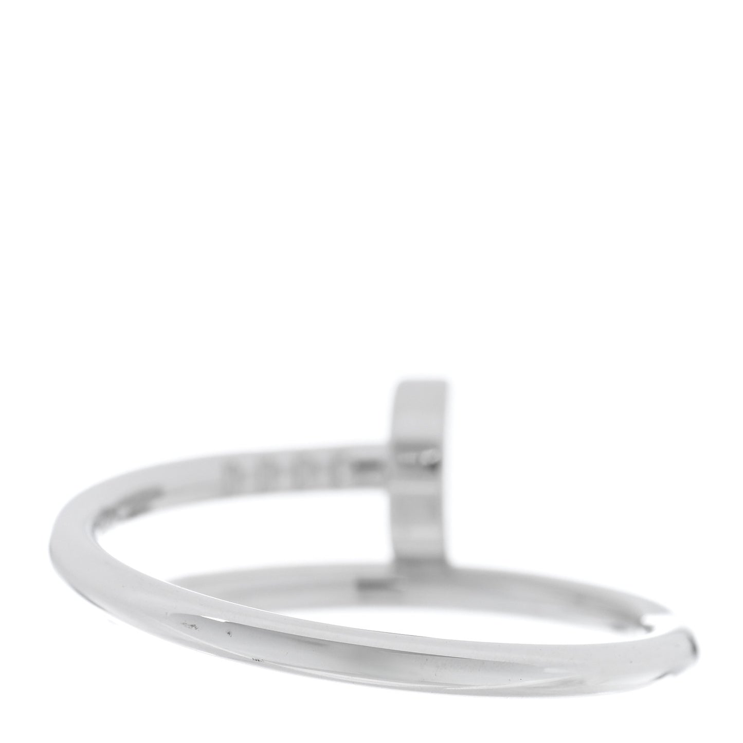 18K White Gold Small Juste Un Clou Ring 52 6