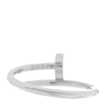 Cartier 18K White Gold Small Juste Un Clou Ring 52 6 3 of 4
