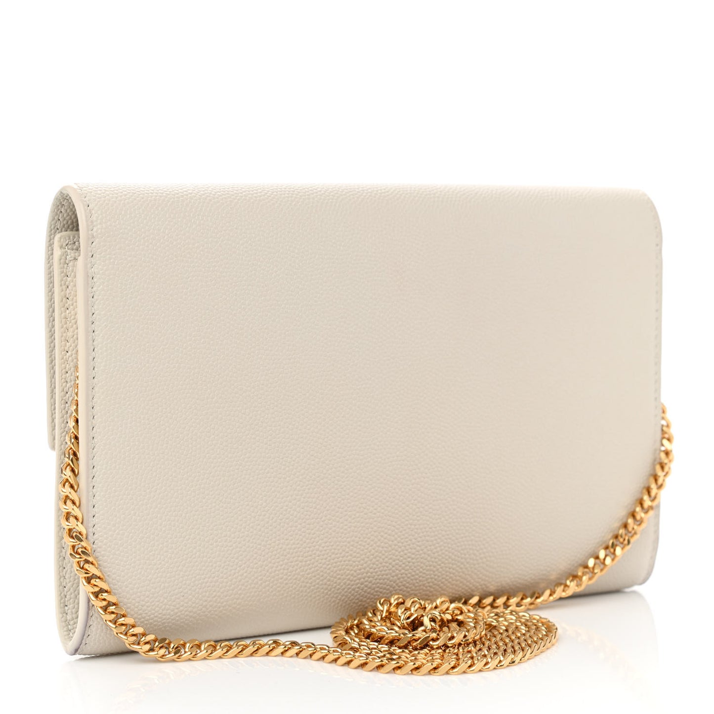 Grain De Poudre Monogram Uptown Chain Wallet Crema Soft