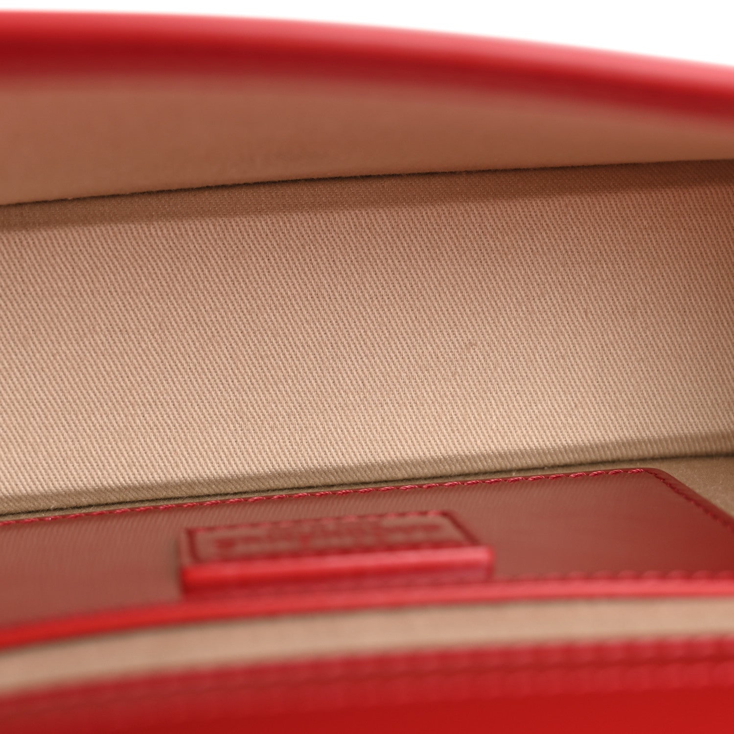 Jacquemus Glazed Calfskin Le Grand Bambino Red 5 of 10