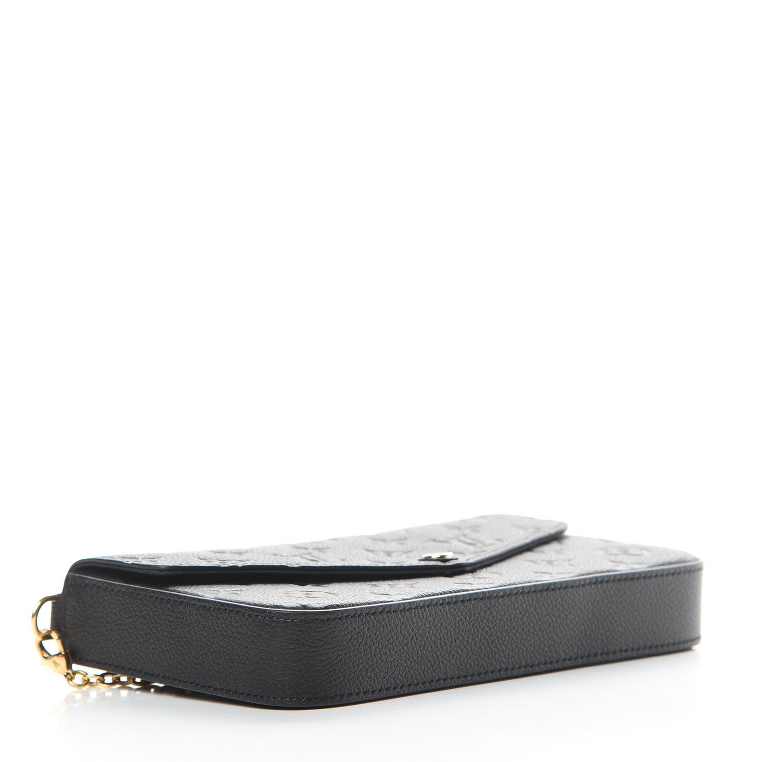 Louis Vuitton Empreinte Pochette Felicie Chain Wallet Black 4 of 11