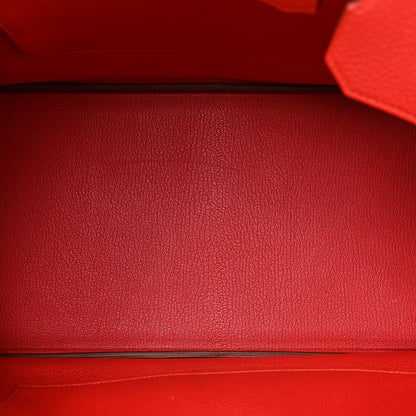 Hermes Togo BIRKIN 35 Vermillion 5 of 11