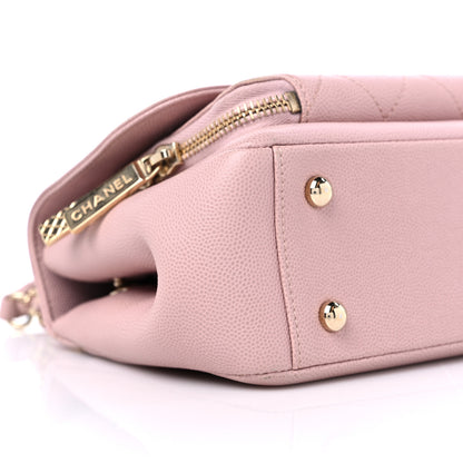 Chanel Caviar Quilted Small Business Affinity Flap Light Pink 8 of 16