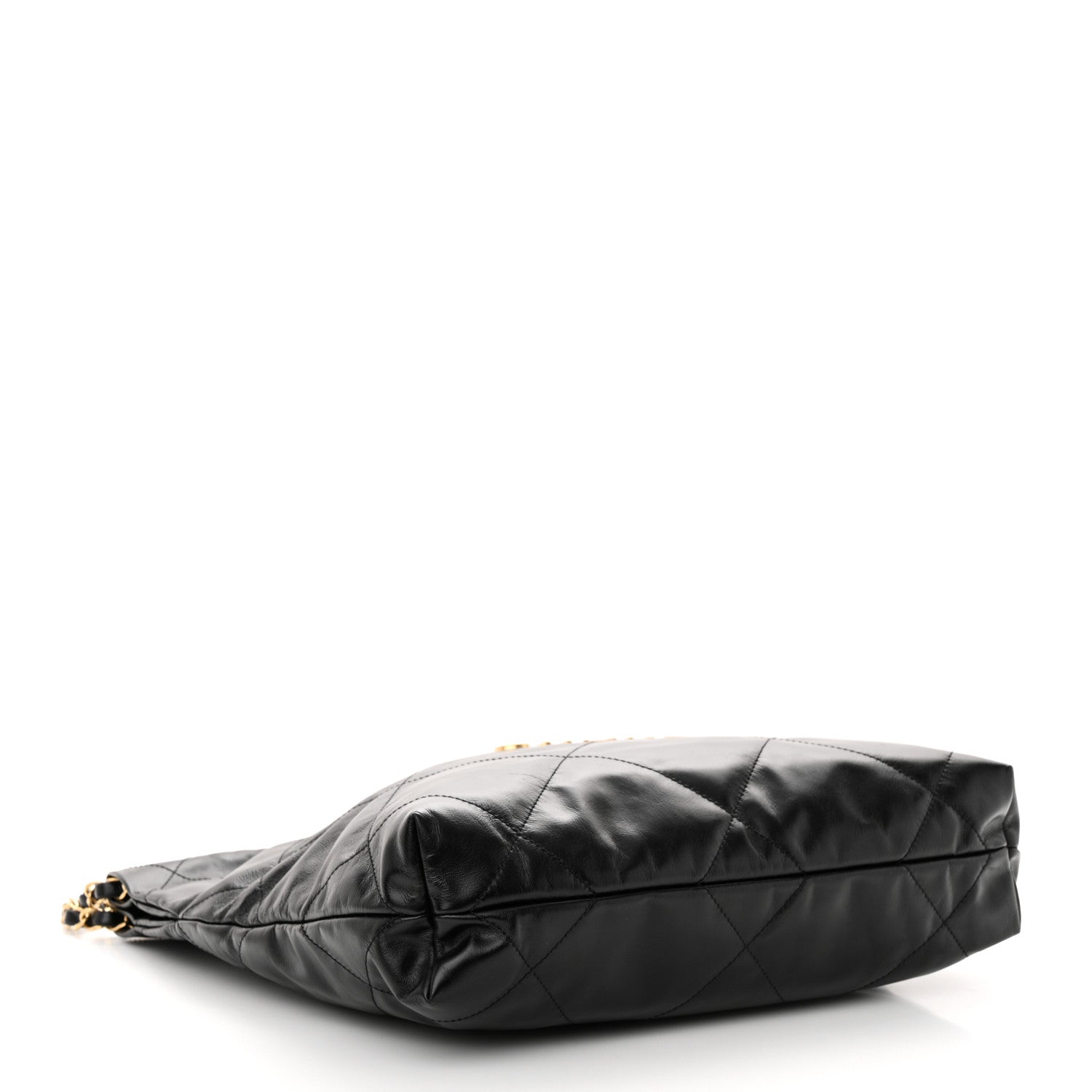 Chanel Shiny Calfskin Quilted Small Chanel 22 Black 5 of 13