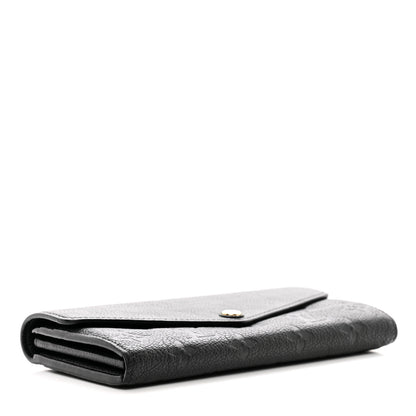 Louis Vuitton Empreinte Sarah Wallet NM Black 4 of 8