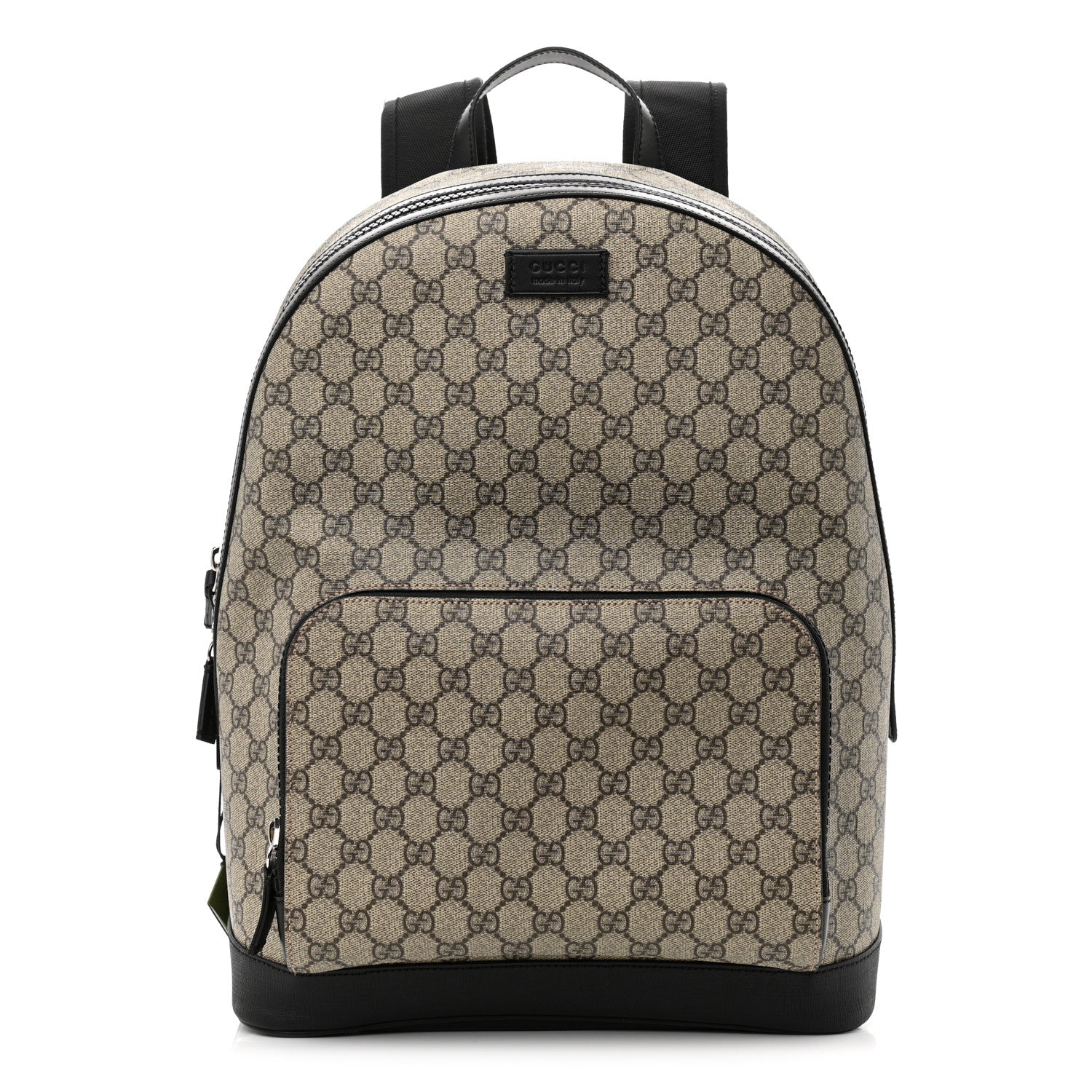 Gucci GG Supreme Monogram Medium Backpack Black 1 of 11
