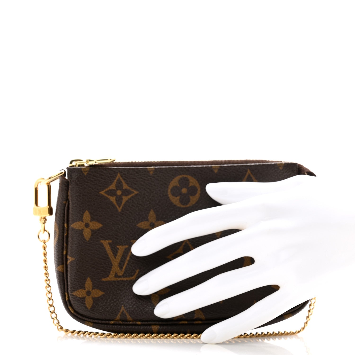 Louis Vuitton Monogram Mini Pochette Accessories 2 of 8