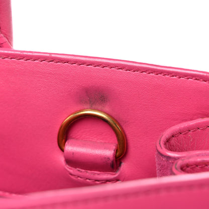 Saint Laurent Calfskin Nano Sac De Jour Lipstick Fuchsia 14 of 24