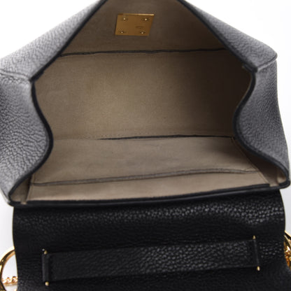Chloe Grained Lambskin Drew Shoulder Bag Black 5 of 7