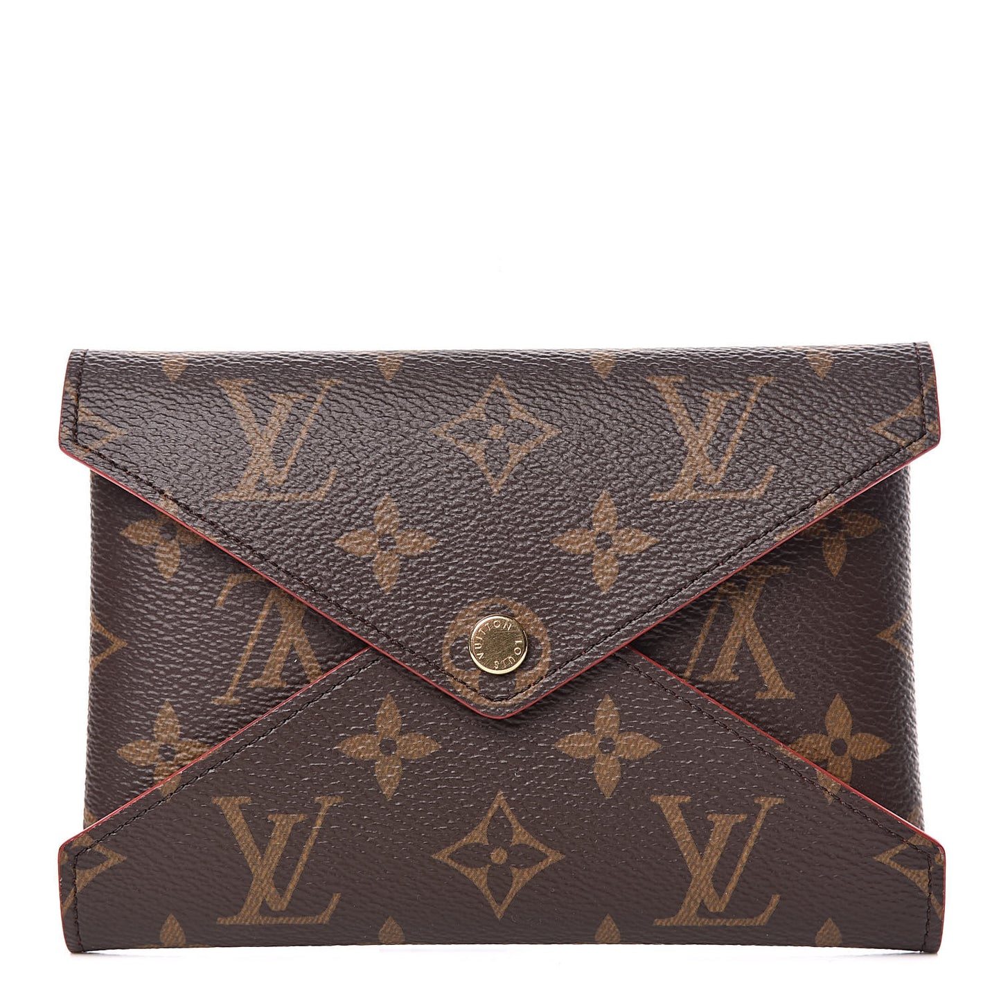 Monogram Medium Kirigami Pochette Insert Coquelicot