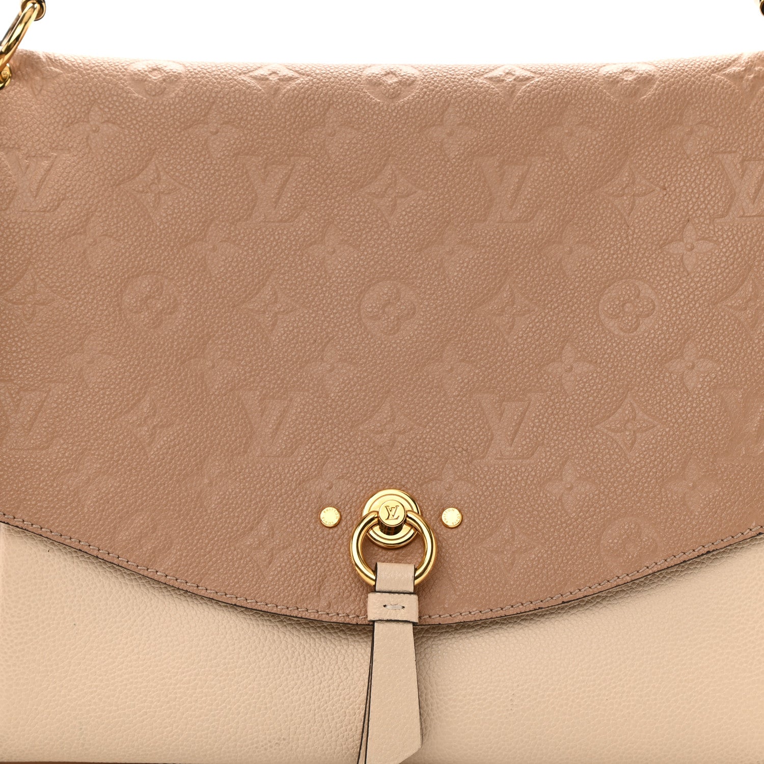 Louis Vuitton Empreinte Blanche MM Papyrus Creme 9 of 12