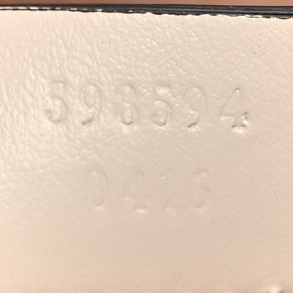 Gucci Calfskin Matelasse Mini GG Marmont Round Backpack White 7 of 10