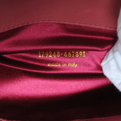 Saint Laurent Leather Medium Belle de Jour Clutch Pink 5 of 6