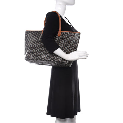 Goyard Goyardine Saint Louis PM Black Gold 2 of 10
