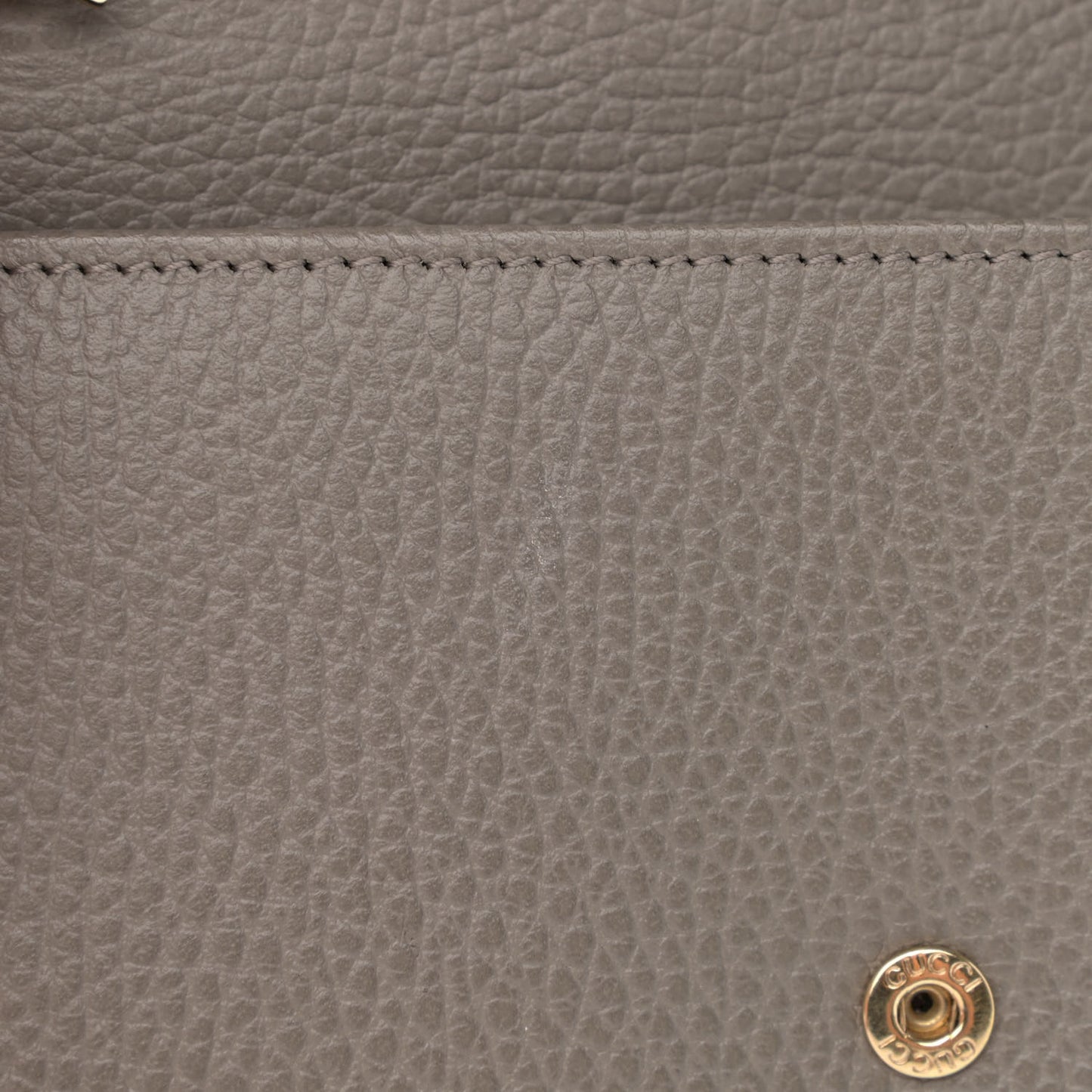 Dollar Calfskin Interlocking G Chain Wallet Loess