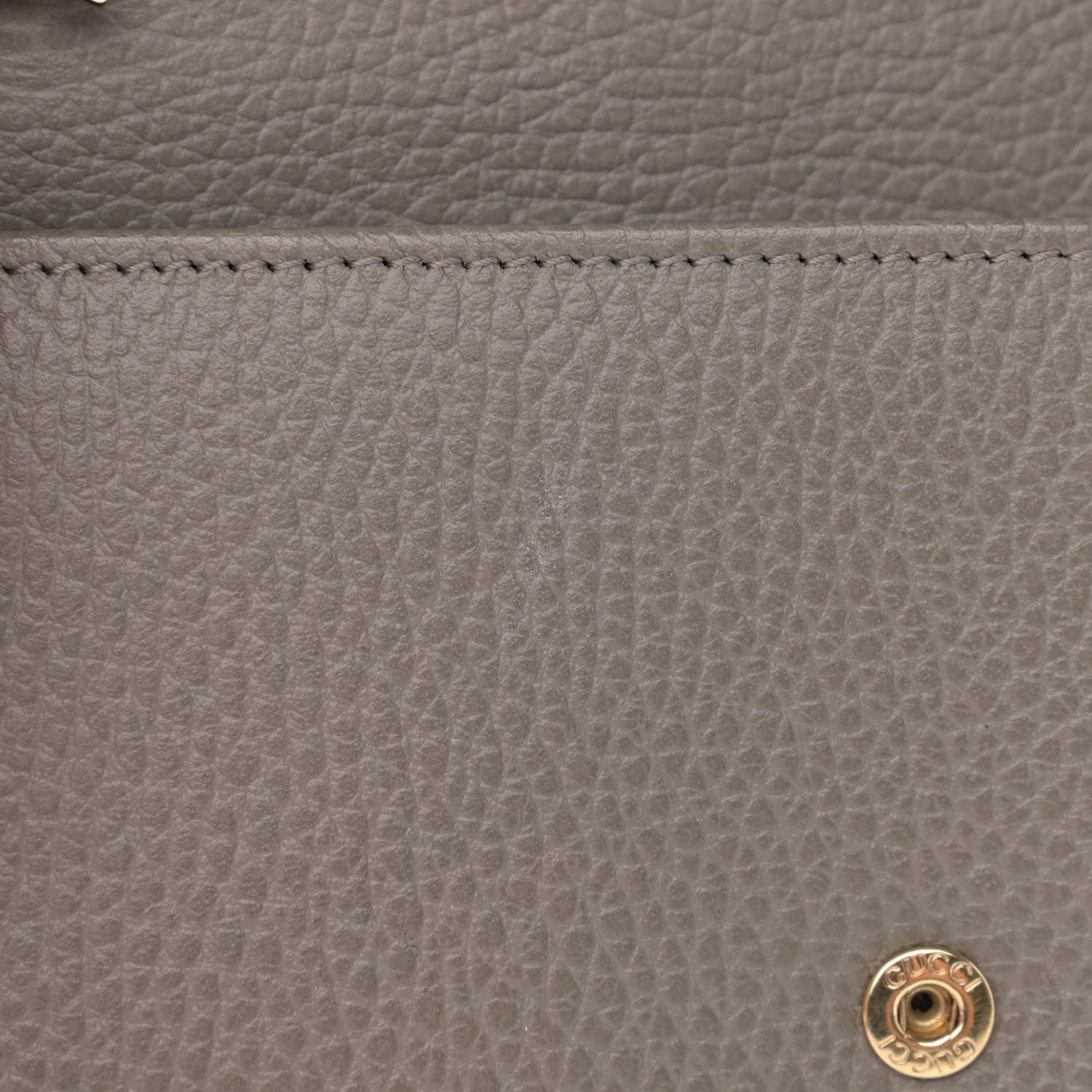 Gucci Dollar Calfskin Interlocking G Chain Wallet Loess 11 of 11