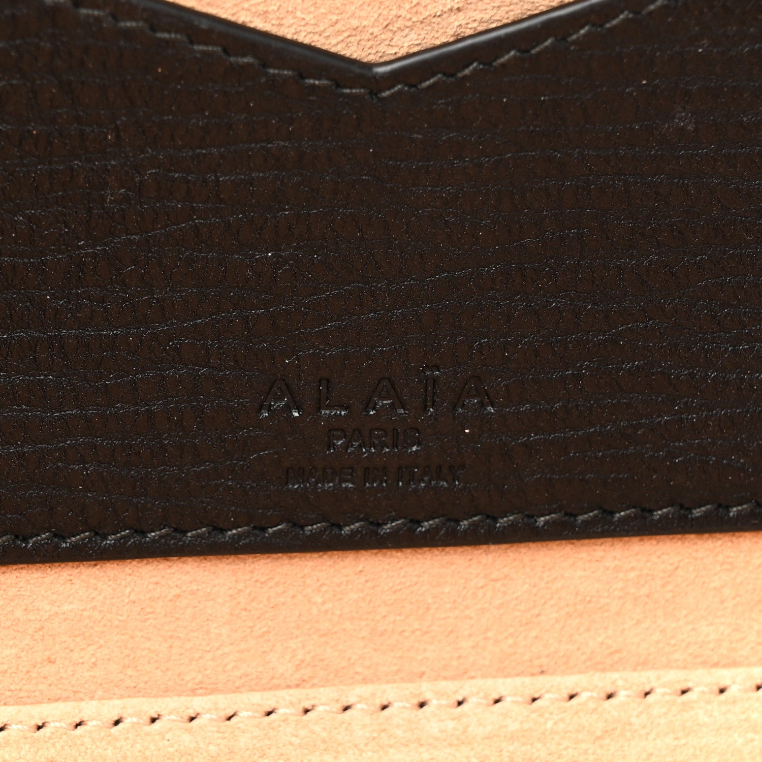 Alaia Goatskin Medium Le Teckel Bag Black 5 of 9