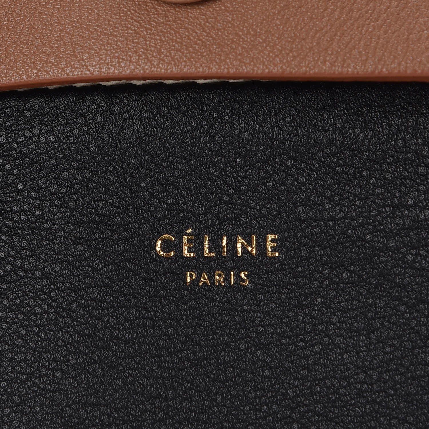 Celine Calfskin All Soft Pouch Tan 6 of 7