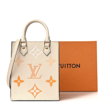 Louis Vuitton Empreinte Monogram Giant By The Pool Petit Sac Plat Cream Saffron 9 of 9