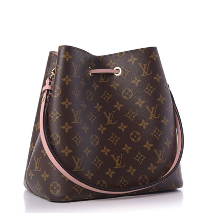 Louis Vuitton Monogram Neonoe MM Rose Poudre 3 of 12