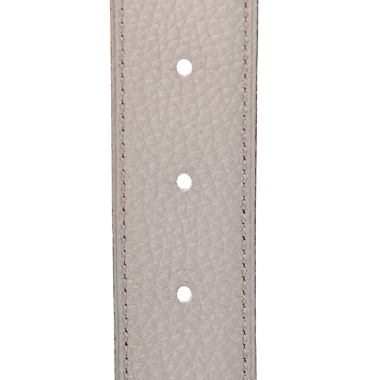 Hermes Swift Togo 32mm H Belt 80 Black Gris Perle 4 of 7