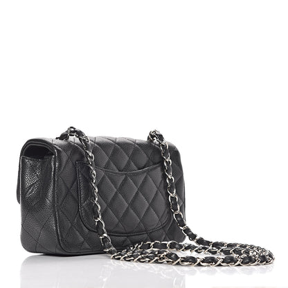 Chanel Caviar Quilted Mini Rectangular Flap Black 3 of 14