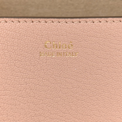 Chloe Grained Lambskin Drew Shoulder Bag Cement Pink 6 of 10