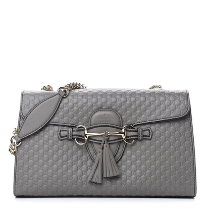 Gucci Soft Microguccissima Medium Emily Chain Shoulder Bag Loess 1 of 11