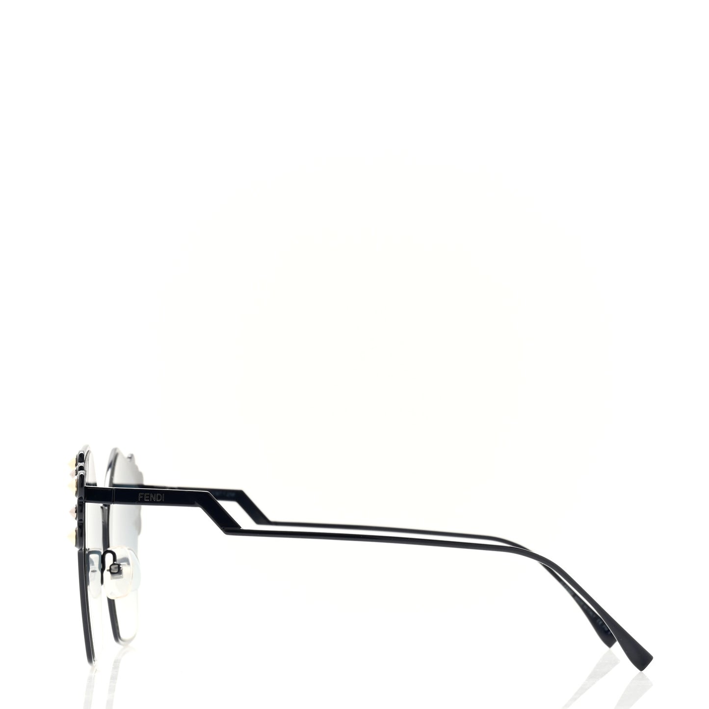 Geometric Dots Sunglasses FF 0261/S Dark Blue