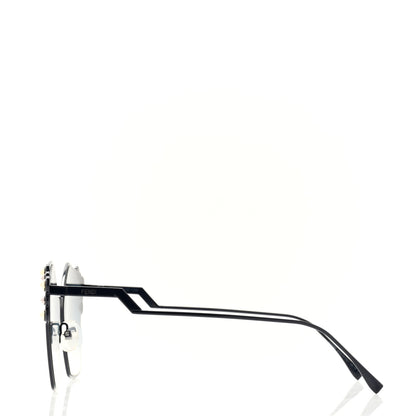 Fendi Geometric Dots Sunglasses FF 0261/S Dark Blue 3 of 7