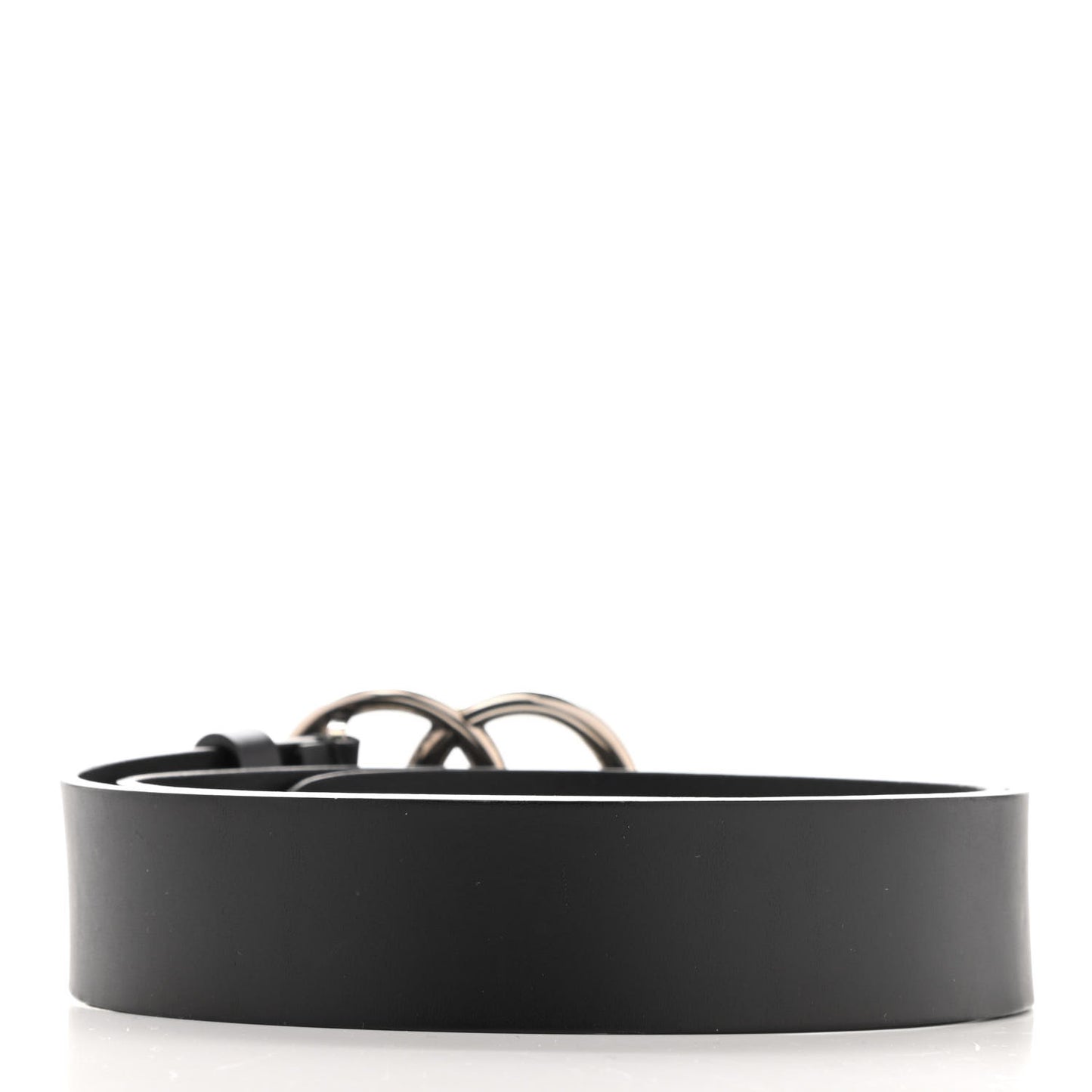 Smooth Calfskin Double G 40mm Belt 95 38 Black