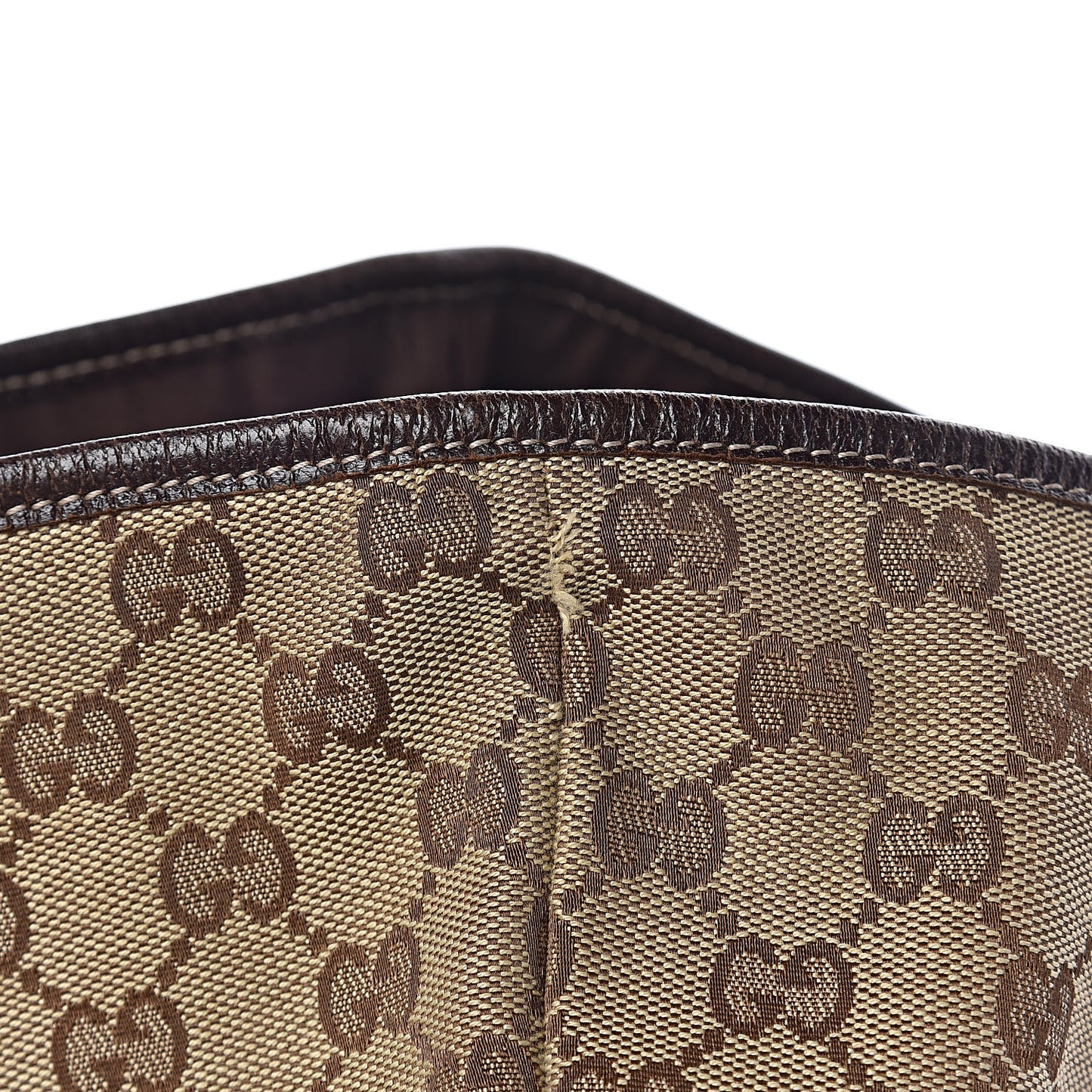 Monogram Charmy Tote Brown