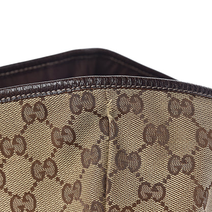 Gucci Monogram Charmy Tote Brown 9 of 13