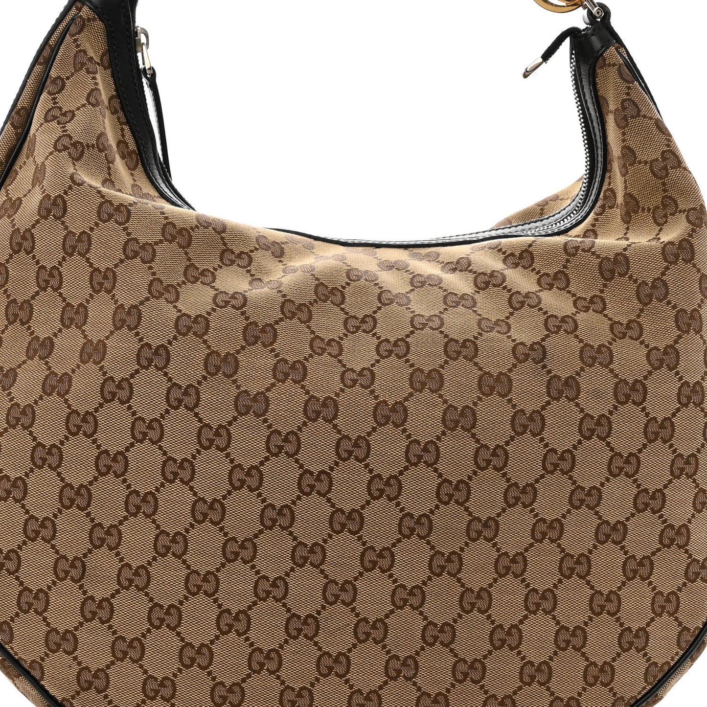 Monogram Large GG Twins Hobo Black