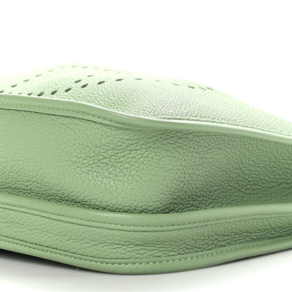 Hermes Taurillon Maurice Evelyne III PM Vert Criquet 9 of 9